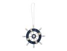 Decorative Ship Wheel With Seashell Christmas Tree Ornament