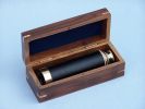 Solid Brass with Leather Spyglass