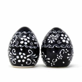 Encantada Handmade Pottery Spice Shakers (Option: Ink)