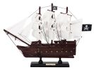 Wooden Caribbean Pirate Ship Model