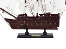 Wooden Caribbean Pirate Ship Model