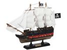 Wooden Caribbean Pirate Ship Model