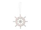 Decorative Ship Wheel With Anchor Christmas Tree Ornament