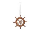 Decorative Ship Wheel With Anchor Christmas Tree Ornament