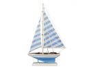 Wooden Model Sailboat Decoration