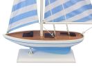 Wooden Model Sailboat Decoration