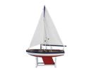 Wooden It Floats 12"" - Floating Sailboat Model