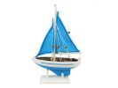 Wooden Pacific Sailer Model Sailboat Decoration