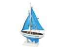 Wooden Pacific Sailer Model Sailboat Decoration