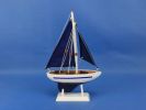 Wooden Pacific Sailer Model Sailboat Decoration