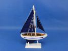 Wooden Sailboat Model Christmas Tree Ornament