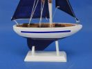 Wooden Pacific Sailer Model Sailboat Decoration