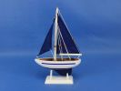 Wooden Sailboat Model Christmas Tree Ornament