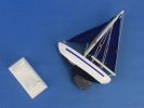 Wooden Pacific Sailer Model Sailboat Decoration