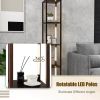 64 Inch Floor Lamp with 3-Level Dimmable LED Bulbs and Rotatable LED Poles