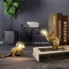 Creative Nordic Resin Mouse Table Lamp Desk LED Night Lights Small Mini Rat Desk Lamps