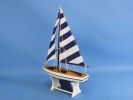 Wooden It Floats 12"" - Floating Sailboat Model