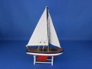 Wooden It Floats 12"" - Floating Sailboat Model