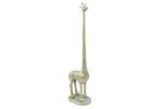 Cast Iron Giraffe Extra Toilet Paper Stand 19"