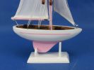 Wooden Pacific Sailer Model Sailboat Decoration