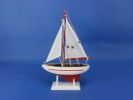 Wooden Ranger Model Sailboat Decoration