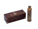 Deluxe Class Captains Spyglass Telescope 15" with Rosewood Box