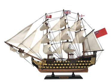 Wooden HMS Victory Tall Model Ship (size: 24" Limited)