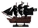 Wooden Captain Hook's Jolly Roger from Peter Pan Model Pirate Ship