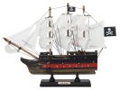 Wooden Captain Hook's Jolly Roger from Peter Pan Model Pirate Ship