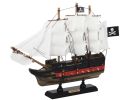 Wooden Captain Hook's Jolly Roger from Peter Pan Model Pirate Ship