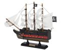 Wooden Captain Hook's Jolly Roger from Peter Pan Model Pirate Ship