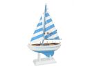 Wooden Model Sailboat Decoration