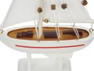 Wooden Model Sailboat Decoration