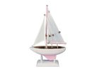 Wooden Pacific Sailer Model Sailboat Decoration