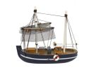 Wooden Model Trawler Fishing Boat 6"