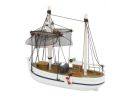 Wooden Model Trawler Fishing Boat 6"