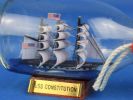 USS Constitution Model Ship in a Glass Bottle