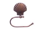 Cast Iron Seashell Toilet Paper Holder 10"