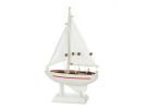 Wooden Model Sailboat Decoration