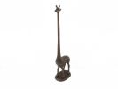 Cast Iron Giraffe Extra Toilet Paper Stand 19"