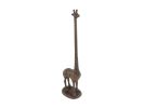 Cast Iron Giraffe Extra Toilet Paper Stand 19"