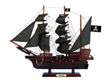 Wooden Whydah Galley Pirate Ship Model (style: 20" Black Sails)