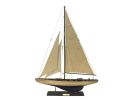 Wooden Enterprise Model Sailboat Decoration