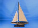 Wooden Enterprise Model Sailboat Decoration