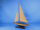 Wooden Enterprise Model Sailboat Decoration