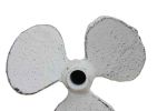 Cast Iron Propeller Paperweight 4"