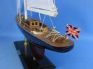 Wooden Endeavour Model Sailboat Decoration