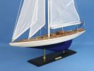 Wooden Enterprise Model Sailboat Decoration