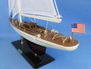 Wooden Ranger Model Sailboat Decoration