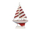 Wooden Pacific Sailer Model Sailboat Decoration